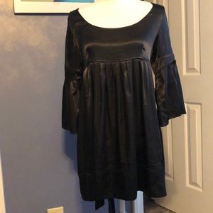 EUC black scoop neck dress - another holiday idea